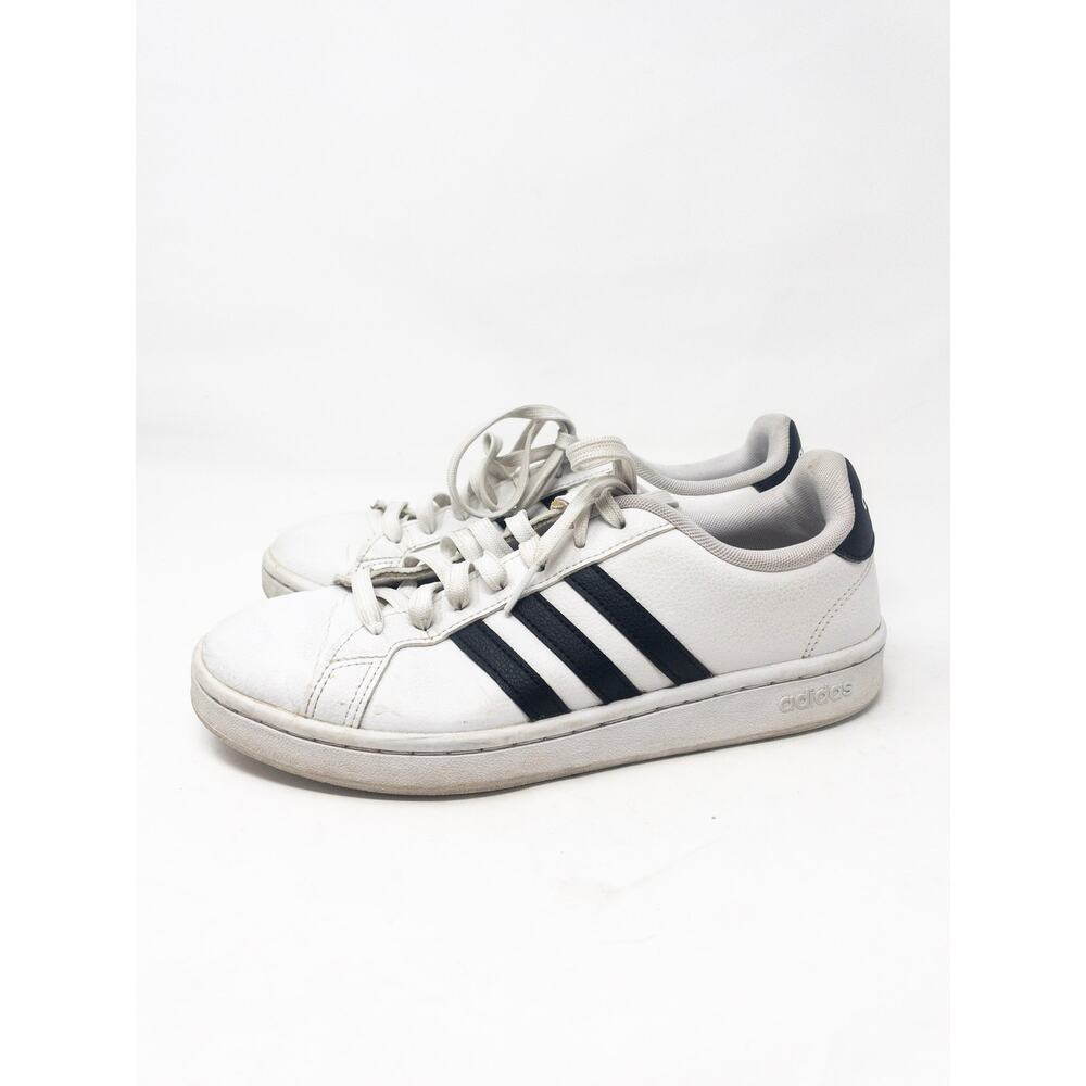Adidas Men's Grand Court Cloudfoam Sneakers in Cloud White Size 8